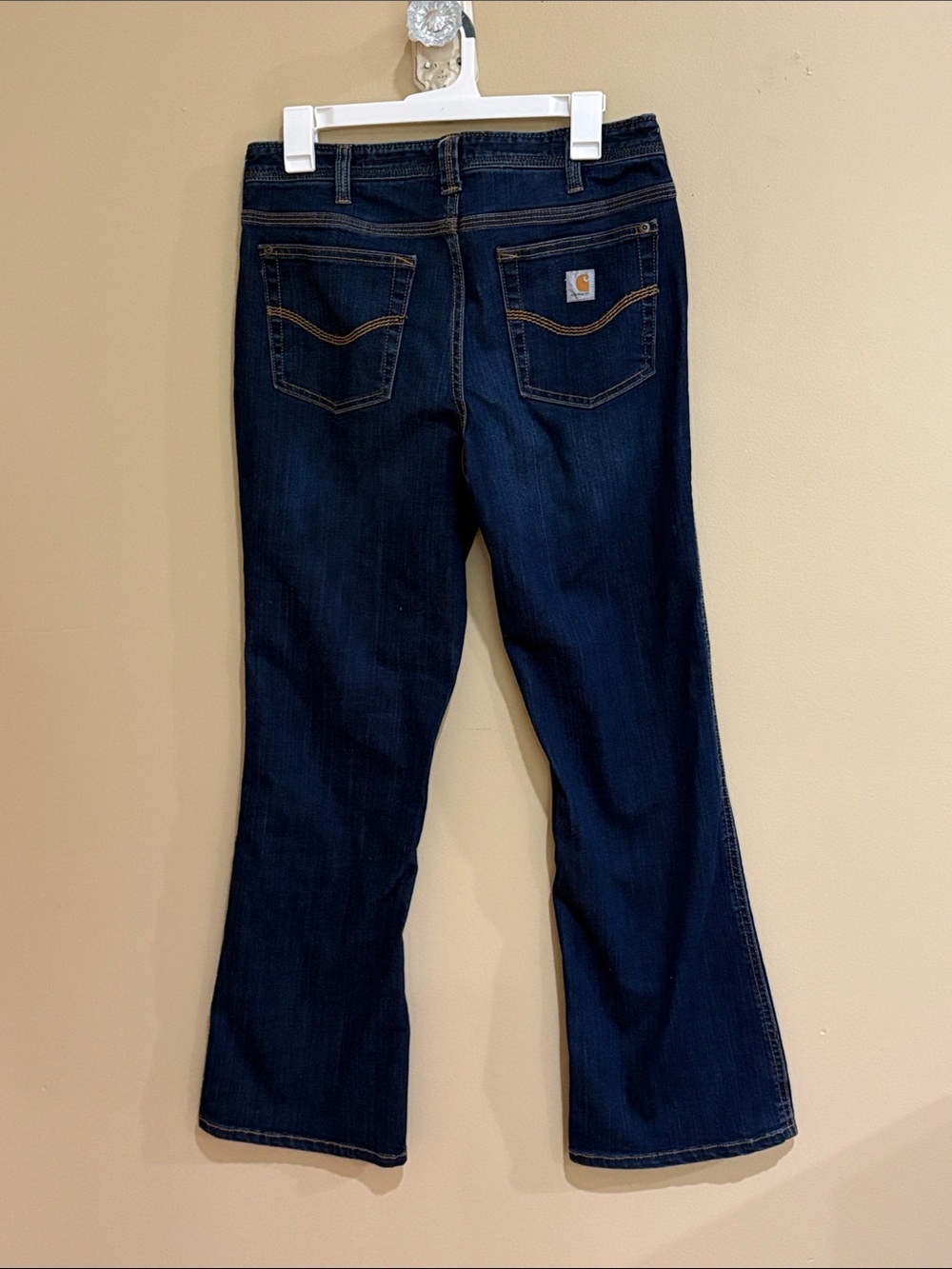 Carhartt Women's Dark Indigo Flare Jeans
